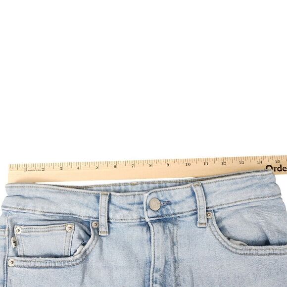 Lovers & Friends Jeans 29 Blue Greyson Ultra High Rise Slim Boot Cypress - Picture 11 of 13